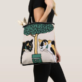 katten door Edward Penfield Tote Bag (Dichtbij)