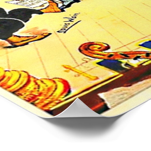  katten door Wain Ad voor Jackson's Boots & Petten Poster (Hoek)