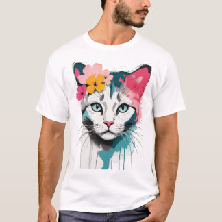 Katten dwaas . t-shirt