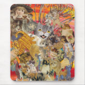 Katten een Tal-mousepad Muismat (Voorkant)