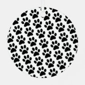 Katten Eerste Kerst Gepersonaliseerde Foto en Naam Metalen Ornament (Achterkant)