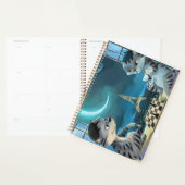 Katten Eiffeltoren - Nacht Wekelijkse Planner (Display)