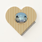 Katten & Eiffeltoren - Paris Joy Hart Notebook Notitieboek (Achterkant)