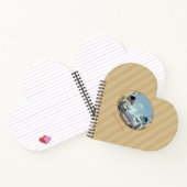 Katten & Eiffeltoren - Paris Joy Hart Notebook Notitieboek (Binnen)