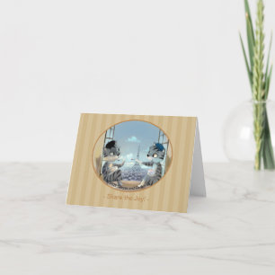 Katten & Eiffeltoren – Paris Joy Kaart