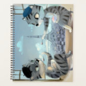 Katten & Eiffeltoren – Paris Wekelijkse Planner (Voorkant)