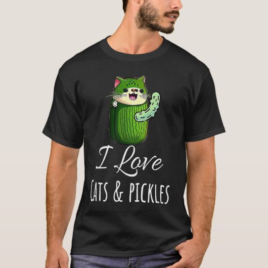 Katten En Augurken 1 T-shirt (Voorkant)