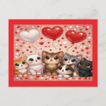 Katten en Ballonnen Huwelijksaankondiging