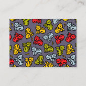 Katten en bananen informatiekaartje (Voorkant)