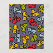 Katten en bananen informatiekaartje (Voorkant)