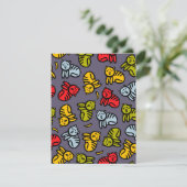 Katten en bananen informatiekaartje (Staand voorkant)