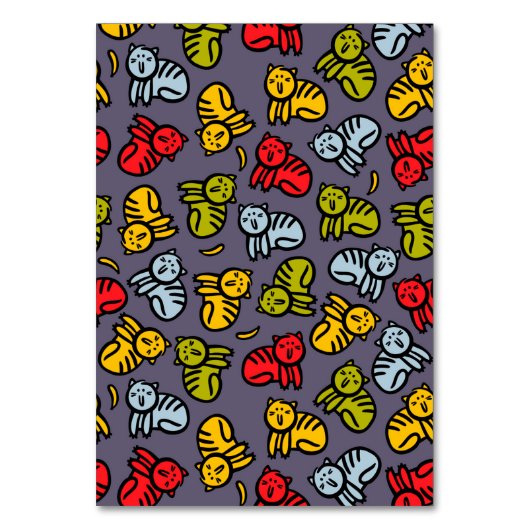 Katten en bananen kaart (Voorkant)