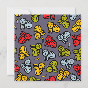 Katten en bananen kaart