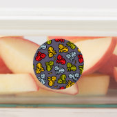 Katten en bananen labels (Aangebracht)