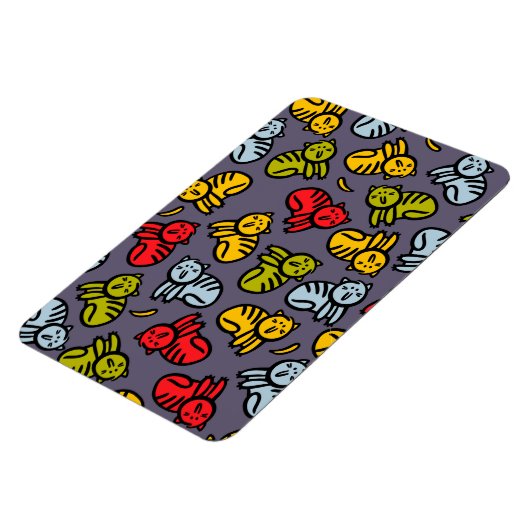 Katten en bananen magneet (Linkerzijde)