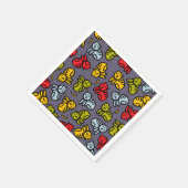 Katten en bananen servet (Hoek)