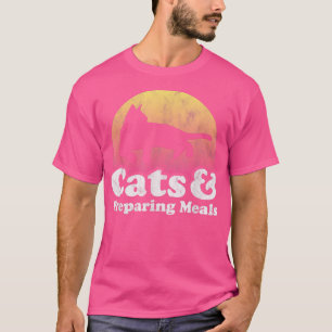 Katten en bereide maaltijden, Mannen of vrouwenkat T-shirt