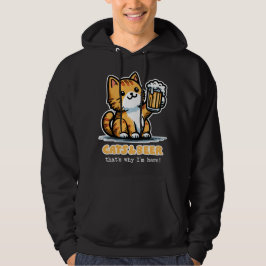 Katten en bier 2 hoodie