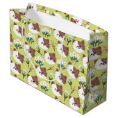 Katten en bloemen groot cadeauzakje (Achterkant Gekanteld)