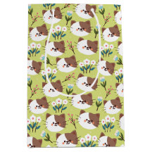 Katten en bloemen