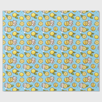 Katten en Citroenen Cadeaupapier