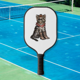Katten en cowboys pickleball paddle