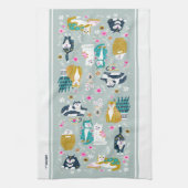 Katten en dergelijk materiaal theedoek (Verticaal)