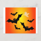 Katten en een Ghost Briefkaart (Voorkant)