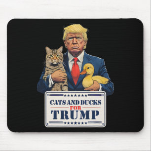 Katten en eenden voor Trump 2024 Kittens en eenden Muismat