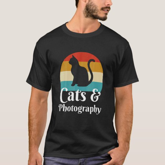 Katten en fotografie t-shirt (Voorkant)
