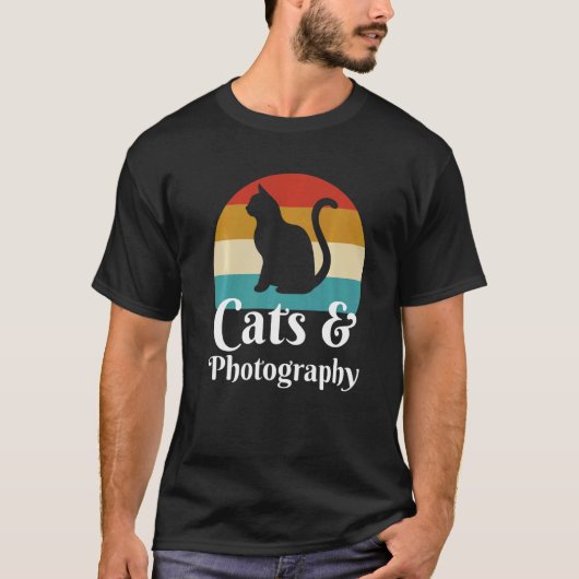 Katten en fotografie t-shirt (Voorkant)