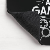 Katten en gamen Grappig kattenliefhebber gaming ca Muismat (Hoek)