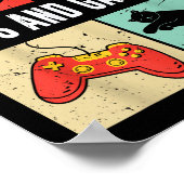 Katten en gaming voor het kattenspel poster (Hoek)