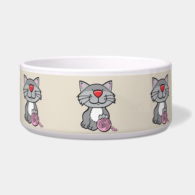 katten- en garen-kuit voerbakje (Voorkant)