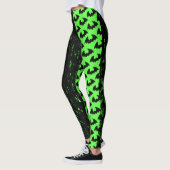 Katten en Gothic Lineair - Groene Leggings (Links)
