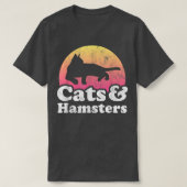 Katten en hamsters Mannen Jonge jongens en meisjes T-shirt (Design voorkant)