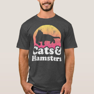Katten en hamsters Mannen Jonge jongens en meisjes T-shirt