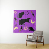 Katten en heks Petten Wandkleed (In Situ (horizontaal))