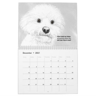 Katten en honden 2021 Haiku Calendar Kalender