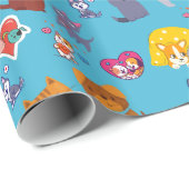 Katten en honden cadeaupapier (Rol Hoek)