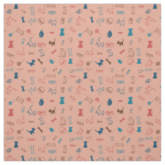 Katten en honden en het speelgoed waar ze van houd stof