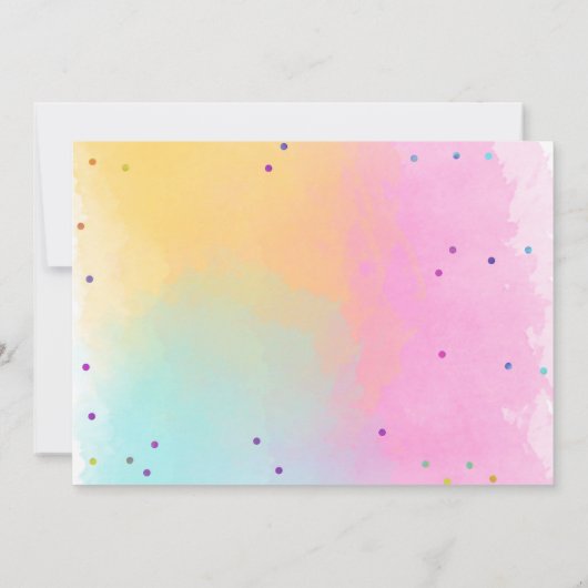 Katten en honden Kitten Puppy Party Verjaardag Kaart (Achterkant)