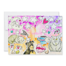 Katten- en honden kunst