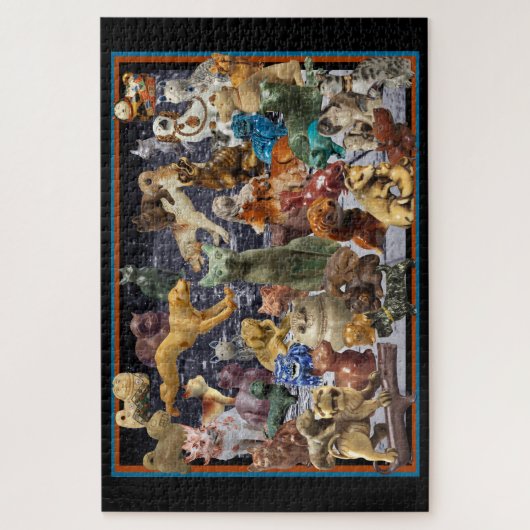 Katten en honden legpuzzel (Verticaal)