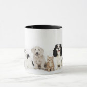 Katten en honden mok (Midden)