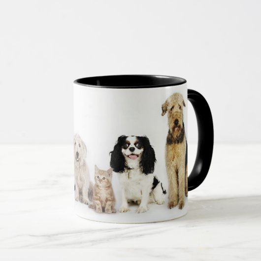 Katten en honden mok (Voorkant rechts)