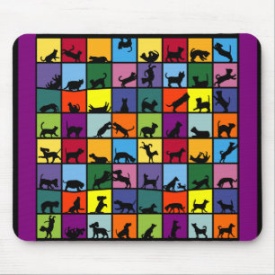Katten en honden muismat