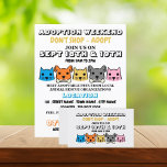 Katten en honden, Pet Adoption Event Adverteren Flyer<br><div class="desc">Katten en honden,  Pet Adoption Event Adverteren Flyer door de Visitekaartje winkel.</div>