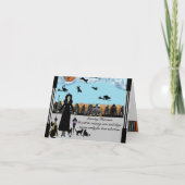 Katten en honden rennen! Tweede in een reeks Kaart (Voorkant)