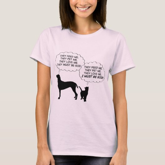 Katten en honden t-shirt (Voorkant)
